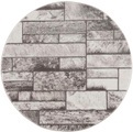 Teppich »Noa grey«, rund, - mm Höhe