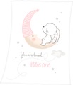 Herding Soft-Peachdecke Little Bunny