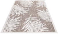 Carpet City Teppich »Outdoor«, rechteckig, 5 mm Höhe, Wetterfest & UV-beständig, für Balkon, Terrasse, Wintergarten, Flachgewebe, auch in quadratischer Form erhältlich