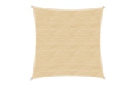 Windhager Sonnensegel Capri - Quadrat - Champagne -