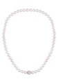 leslii Perlenkette »Perlencollier, 10646213«, mit Muschelkernperlen und Strasssteinen