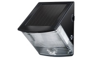 Solar-LED-Wandleuchte SOL 04 mit IP44 schwarz