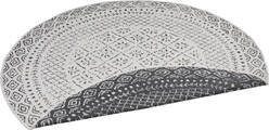 freundin Home Collection Teppich »Dian«, rund, 5 mm Höhe, In-und Outdoor geeignet, Wohnzimmer, Balkon, Terrasse, Garten, Pflegeleicht, Flachgewebe