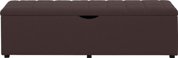 Places of Style Hockerbank »Checked«, mit Stauraum, Breite 120 cm und 160 cm, auch als Garderobenbank oder Bettbank geeignet