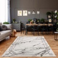 Carpet City Teppich »Noa 9297«, rechteckig, 11 mm Höhe, Kurzflor, Marmor Effekt, Wohnzimmer