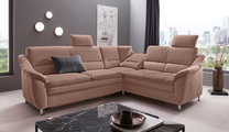 Places of Style Ecksofa »Cardoso«, Federkern, wahlweise mit Bett, Schubkasten, teilweise Relaxfunktion