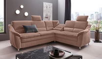 Places of Style Ecksofa »Cardoso«, Federkern, wahlweise mit Bett, Schubkasten, teilweise Relaxfunktion