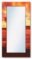 Artland Wandspiegel »Schöner Sonnenuntergang Strand«