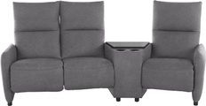 exxpo - sofa fashion 3-Sitzer, Inklusive Relaxfunktion und Ablagefach