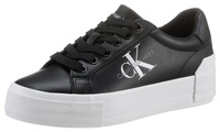 Calvin Klein Jeans Plateausneaker »VULC FLATFORM BOLD LTH«, mit seitlichem Logodruck