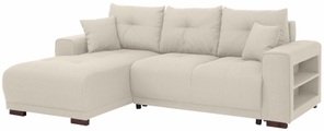 Home affaire Ecksofa »Viborg«, mit Regal in der Armlehne, wahlweise mit Bettfunktion
