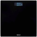Wenko - Personenwaage LCD Schwarz, digitale Körperwaage mit LCD-Display