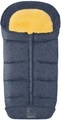 Heitmann Fußsack Komfort 2-in-1 blau-meliert