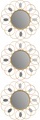Myflair Möbel & Accessoires Wandspiegel »Antigua«, (Set, 3 St.)