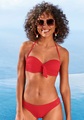 LASCANA Bügel-Bandeau-Bikini-Top »Cana«, mit Schleife vorne