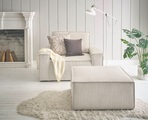 HOME AFFAIRE, Home affaire Sessel »SHERWOOD«, Loveseat und Hocker im Set, passend zur Polster-Serie SHERWOOD