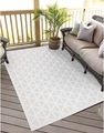 Carpet City Teppich »Santorini«, rechteckig, 5 mm Höhe, 3D-Effekt, für Wohnzimmer, Flur, Küche, Wintergarten, Balkon, Wetterfest & UV-beständig