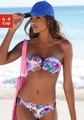 Venice Beach Bandeau-Bikini-Top »Marly«, mit tropischem Print