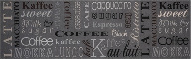 Küchenläufer, »Coffee Choice«, Zala Living, rechteckig, Höhe 5 mm, maschinell getuftet