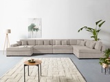 Guido Maria Kretschmer Home&Living Wohnlandschaft »Skara XXL«, Lounge-Sofa XXL mit Federkern-Polsterung, in vielen Bezugsvarianten, auch recycelt