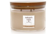Woodwick Duftkerze »Natures Wick Coconut Saffron«