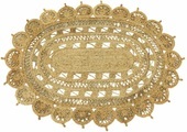 carpetfine Sisalteppich »Juteteppich Cate«, rechteckig, natürliches Pflanzenmaterial von Hand gewebt, Boho Style