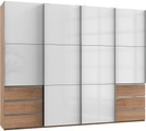 Fresh To Go Schwebetürenschrank »Level«, mit Synchronöffnung