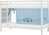 Hoppekids Etagenbett, Liegefläche 90x200 cm, mit Textilset und wahlweise mit Matratze
