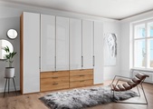 WIEMANN Drehtürenschrank »Monaco«, mit Glasfront sowie hochwertige Beschläge inkl. Dämpfung