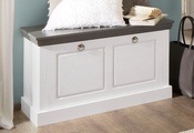 Home affaire Schuhbank »Basilico«, aus massiver Kiefer