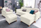 exxpo - sofa fashion Ecksofa, wahlweise mit Bettfunktion