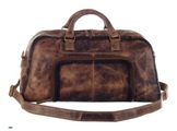 GREENLAND NATURE, GreenLand Nature Weekender »MASCU & LINE«, aus Leder im Used Look