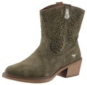 Mustang Shoes Westernstiefelette, mit aufwändiger Perforation am Schaft