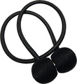 GARDINIA Raffhalter »Raffhalter Flex-S mit Magnet«, (2 St.), mit gewebten Band mit Kugeln