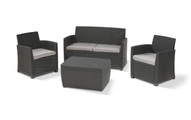 Allibert, AlliBERT Loungeset Corona Graphite, 4