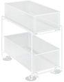 WENKO Ablageregal »Gioma«, (Komplett-Set, 3 St.), mit 2 Etagen, Schubladenregal