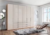 WIEMANN Drehtürenschrank »Monaco«, mit Glasfront sowie hochwertige Beschläge inkl. Dämpfung