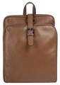 Cluty Cityrucksack, echt Leder, Made in Italy