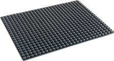 Wenko – Silikon-Backofen-Knuspermatte schwarz schwarz