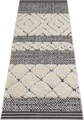 Mint Rugs - Teppich Vintage Handira - 80 x 200 cm - Cremeweiss und Schwarz