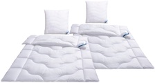 Beco Steppbett + Kopfkissen »Sanalux Protect«, (Spar-Set), Bettdecken-Set mit Kopfkissen, 135x200 cm, für Sommer oder Winter