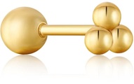 ANIA HAIE Ohrstecker Damen Gold 7mm