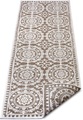 NORTHRUGS, NORTHRUGS Läufer »Jardin«, rechteckig, 5 mm Höhe, In-und Outdoor geeignet, Wohnzimmer, Balkon, Terrasse, Garten, Robust, Pflegeleicht, Flachgewebe, Wendbar