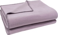 zoeppritz Wohndecke »Soft-Fleece«, mit Häkeleinfassung