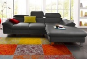 COTTA Ecksofa, Kopf bzw. Rückenverstellung, wahlweise mit Bettfunktion und Bettkasten