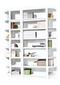 Home affaire Regal »Soeren«, (4-tlg), Höhe 220 cm, Tiefe 29 cm, stilvolles Design, aus massiver Kiefer