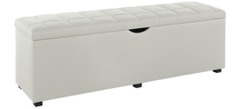 Places of Style Hockerbank »Checked«, mit Stauraum, Breite 120 cm und 160 cm, auch als Garderobenbank oder Bettbank geeignet