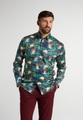 ETERNA LANGARM HEMD MODERN FIT SOFT TAILORING TWILL BUNT BEDRUCKT