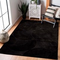 Carpet City Teppich, rechteckig, Kurzflor Wohnzimmer, 3D-Optik, für Schlafzimmer, Flur