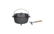 Esschert Design Schmortopf 6,5 L Schwarz FF235